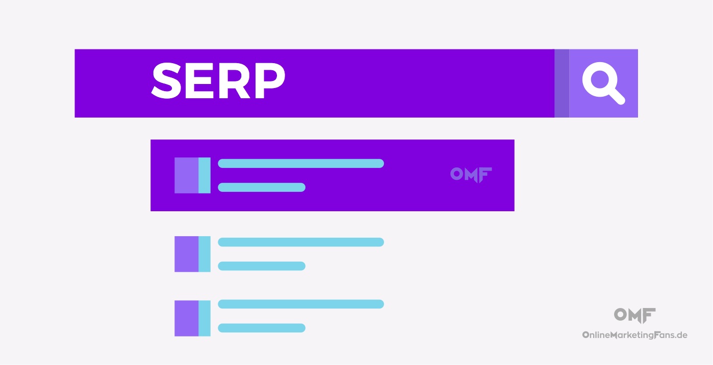 SERP Bedeutung - Search Engine Result Pages - Erklaerung